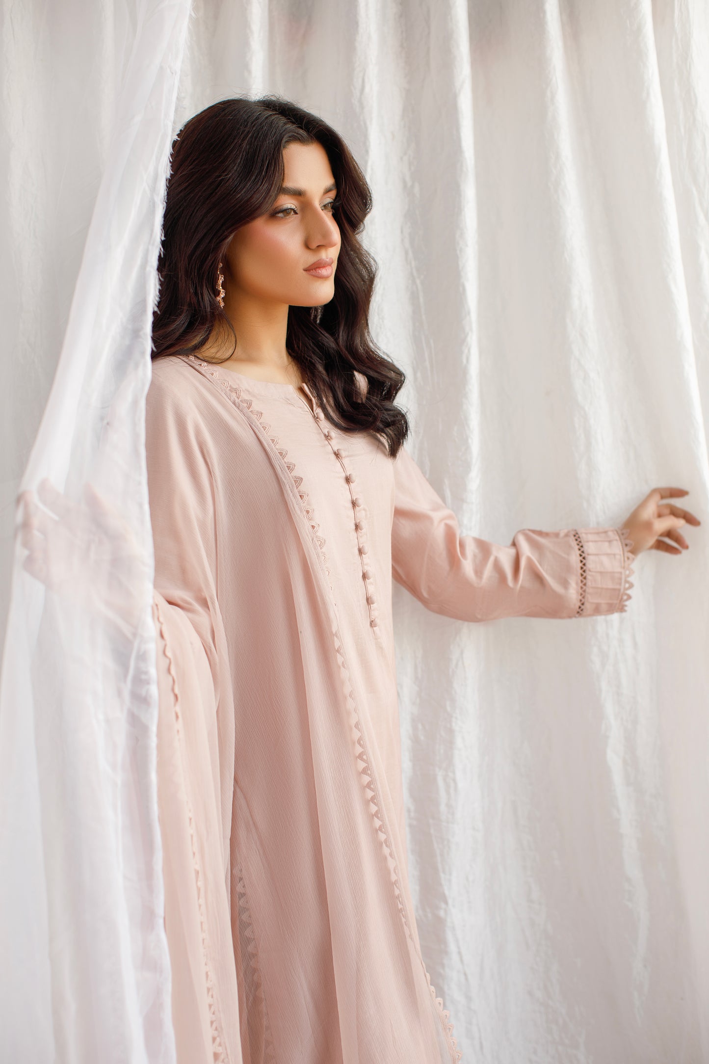 Ever Elegant | Classic Solid 3-Piece Lawn Suit