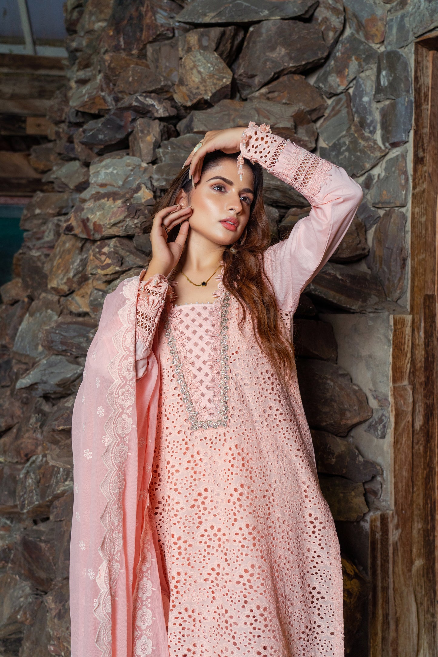 Blush - Unstitched 3-Piece Lawn Suit