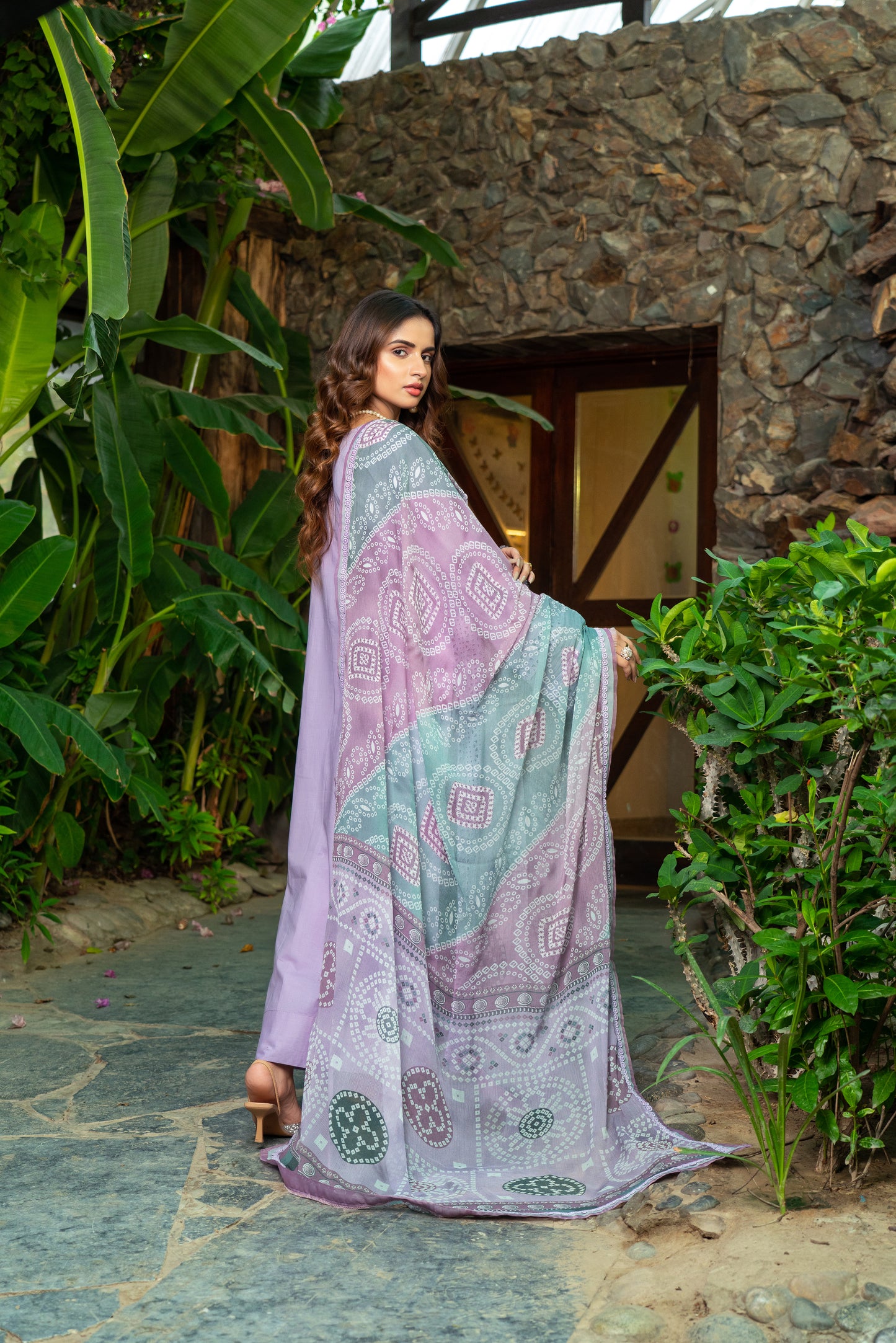 Lavender - Unstitched 3-Piece Lawn Suit