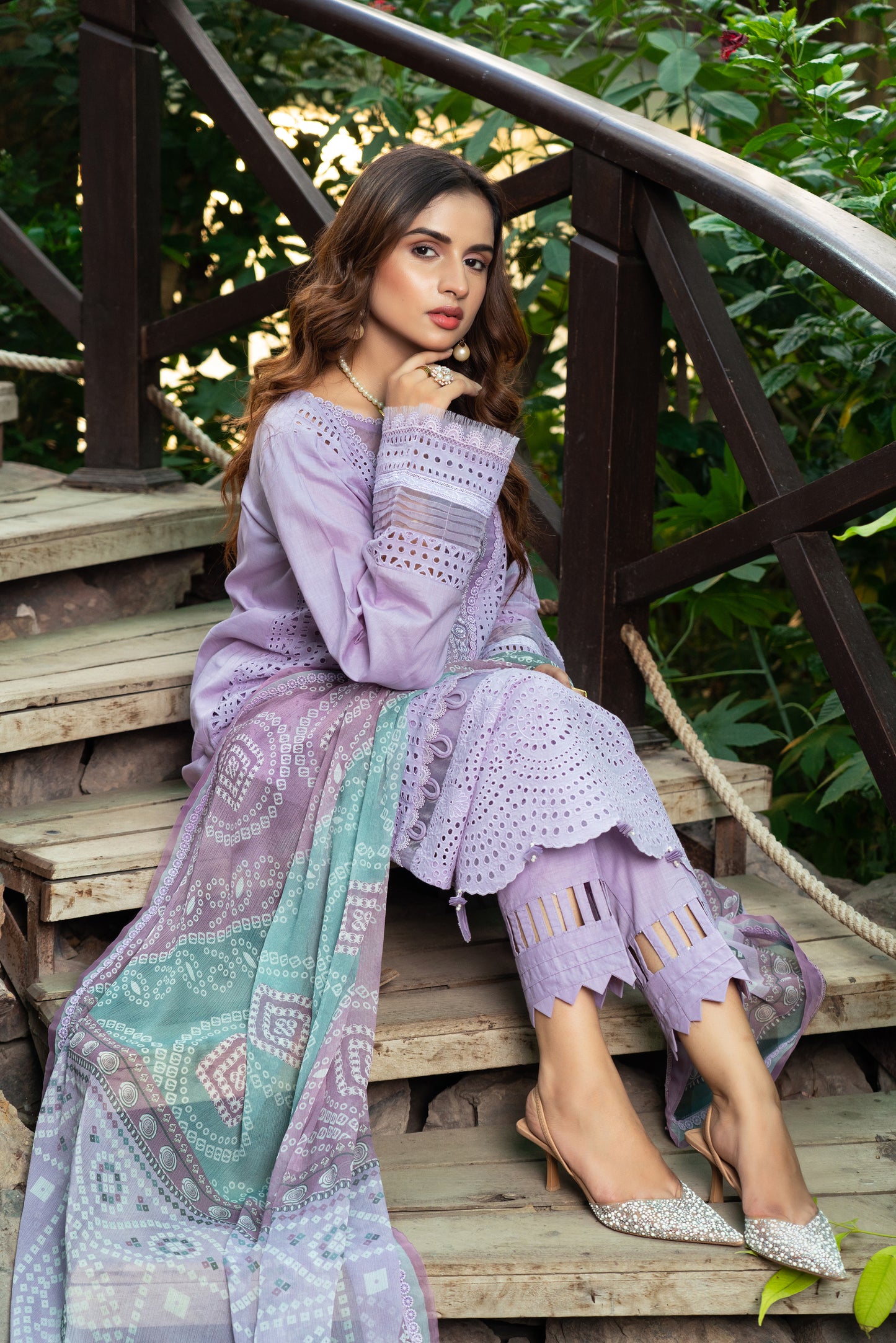 Lavender - Unstitched 3-Piece Lawn Suit