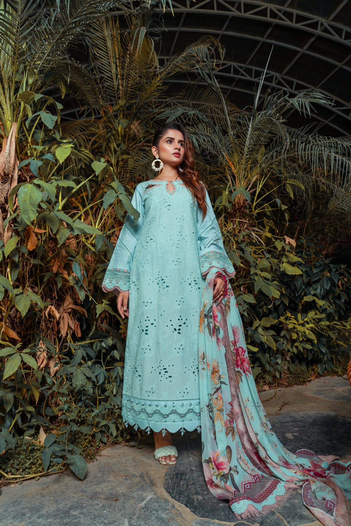 Azure - Unstitched 3-Piece Lawn Suit